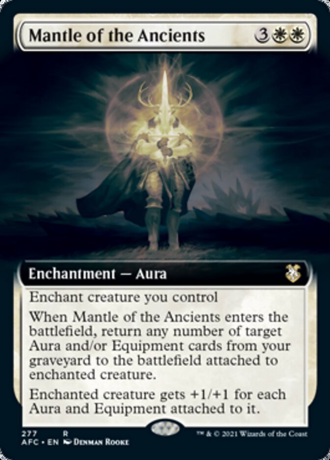 Mantle of the Ancients (Extended Art) [Dungeons & Dragons: Adventures in the Forgotten Realms Commander] | Good Games Morley