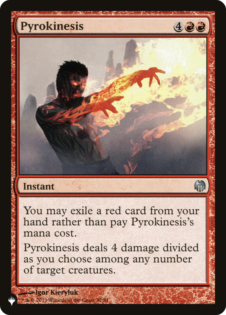 Pyrokinesis [The List] | Good Games Morley