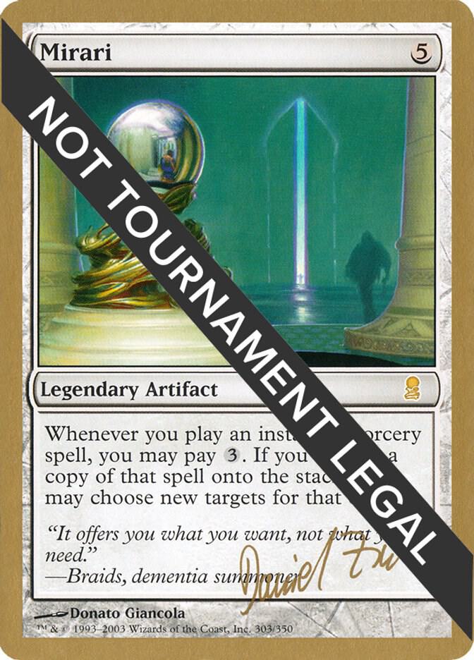 Mirari 2003 Daniel Zink ODY dz303/142 (World Championship Decks)  | Good Games Morley