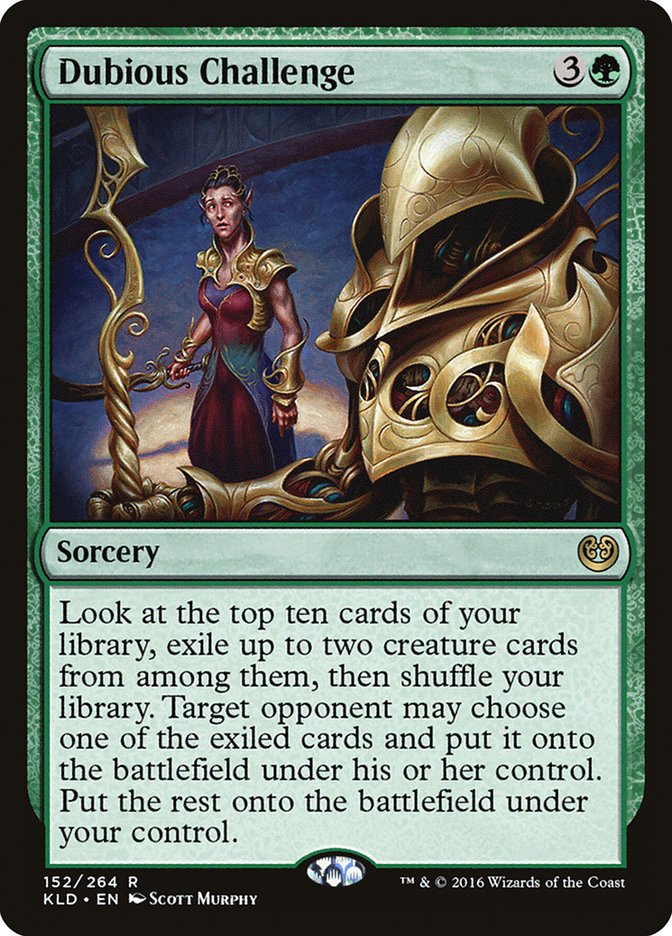 Dubious Challenge 152/264 (Kaladesh)  - Foil | Good Games Morley
