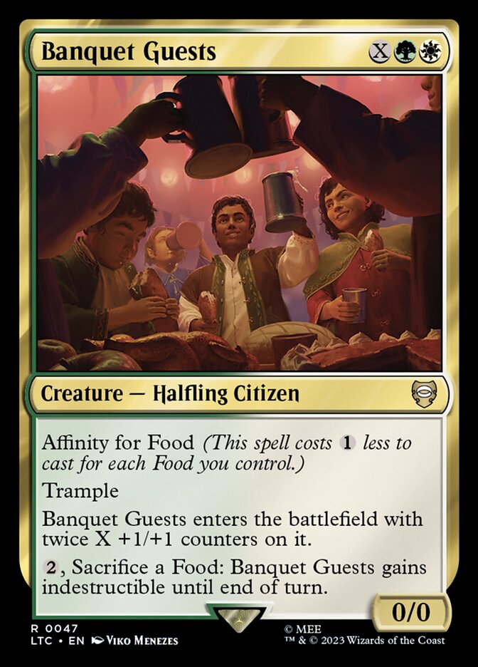 Banquet Guests 47/347 (Commander: The Lord of the Rings: Tales of Middle-earth)  | Good Games Morley