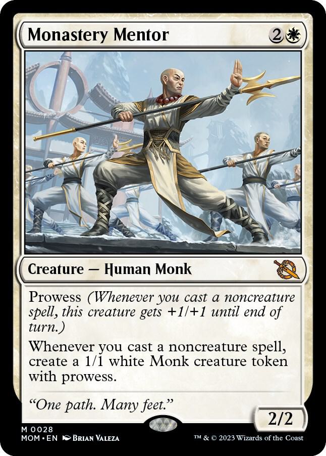 Monastery Mentor 28/291 (March of the Machine)  | Good Games Morley