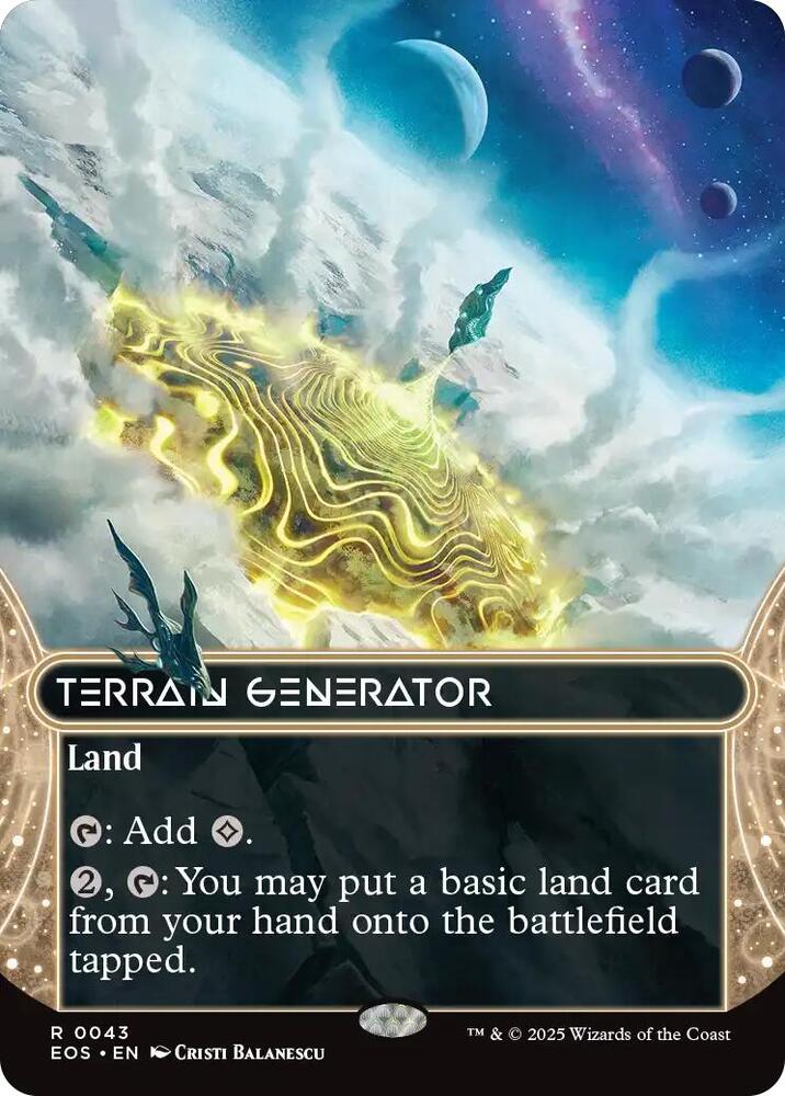 Terrain Generator  43/45 (Edge of Eternities: Stellar Sights)  - Borderless | Good Games Morley