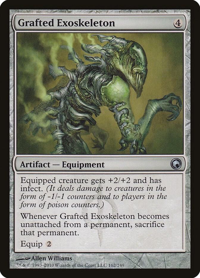 Grafted Exoskeleton 162/249 (Scars of Mirrodin)  | Good Games Morley