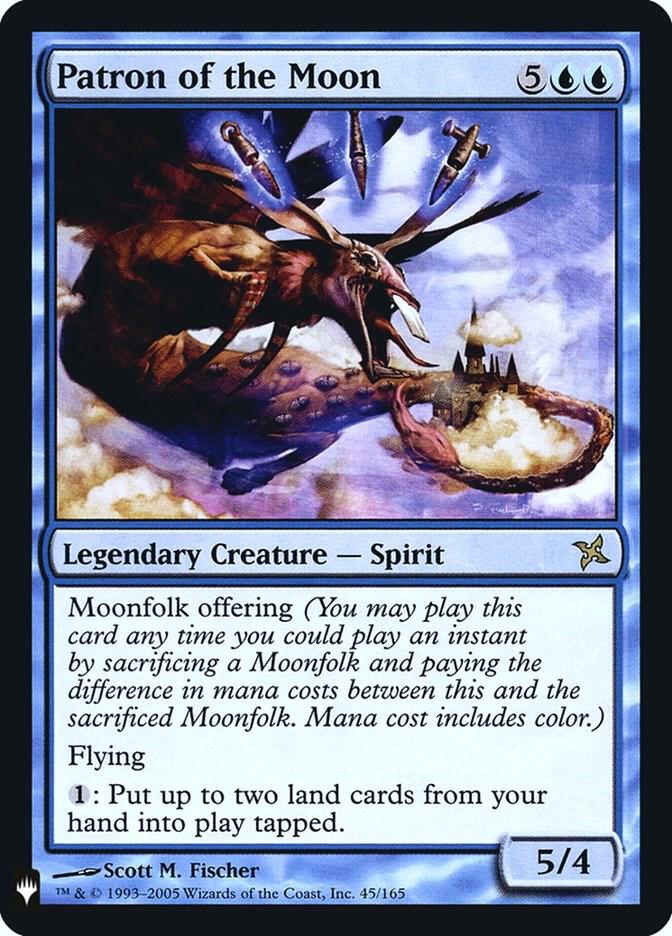 Patron of the Moon BOK-45/5075 (The List Reprints)  - Foil | Good Games Morley