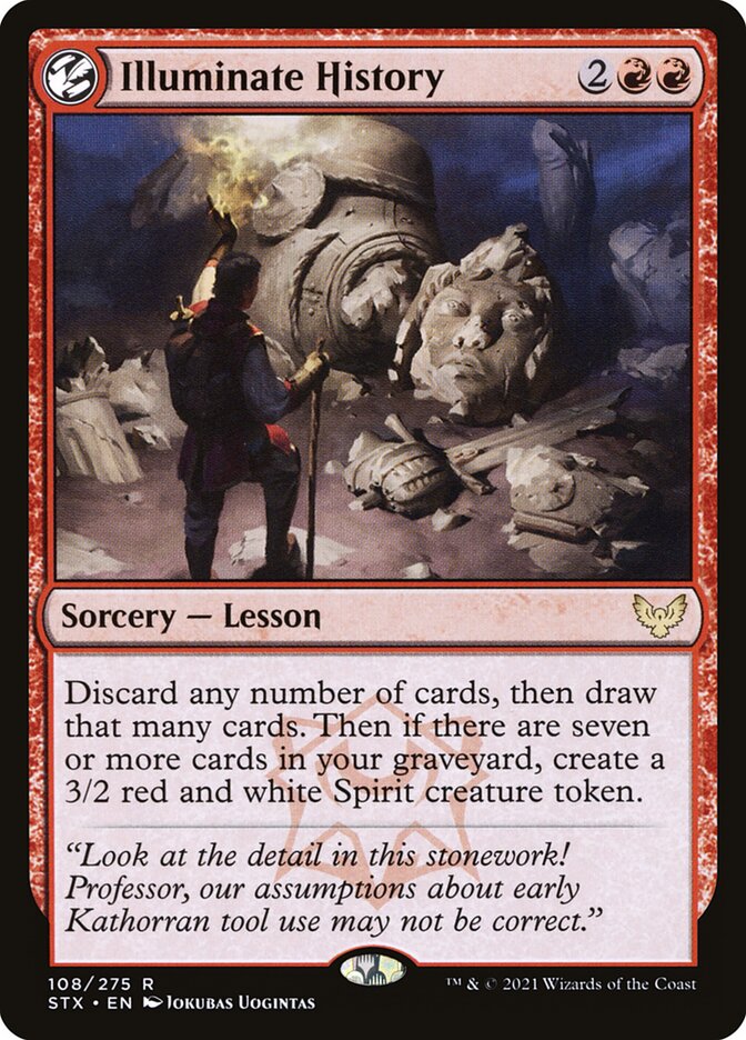 Illuminate History 108 (Strixhaven: School of Mages)  - Foil | Good Games Morley