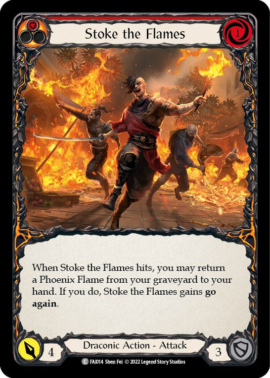 Stoke the Flames [FAI014] (Uprising Fai Blitz Deck) | Good Games Morley