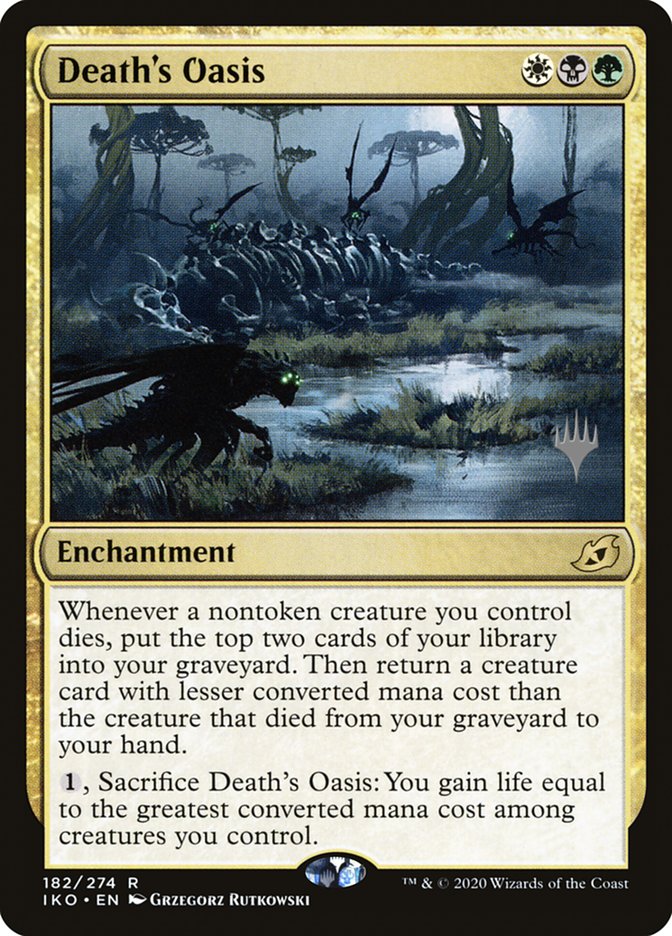 Death's Oasis (Promo Pack) [Ikoria: Lair of Behemoths Promos] | Good Games Morley