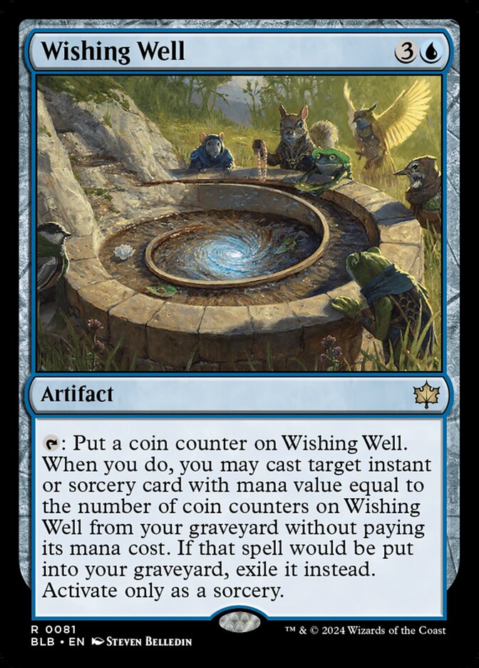 Wishing Well 81 (Bloomburrow)  - Foil | Good Games Morley