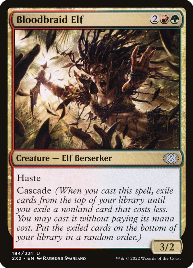 Bloodbraid Elf 184/331 (Double Masters 2022)  | Good Games Morley