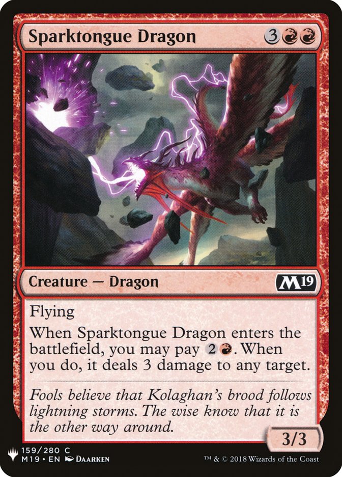 Sparktongue Dragon [Mystery Booster] | Good Games Morley