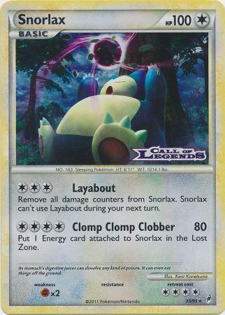 Snorlax (33/95) (Prerelease Promo) [Nintendo: Black Star Promos] | Good Games Morley