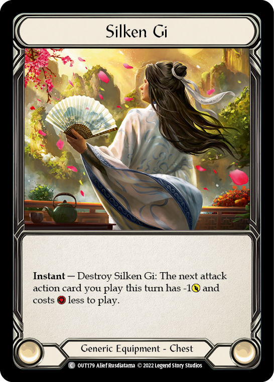 Silken Gi [OUT179] (Outsiders)  Cold Foil | Good Games Morley