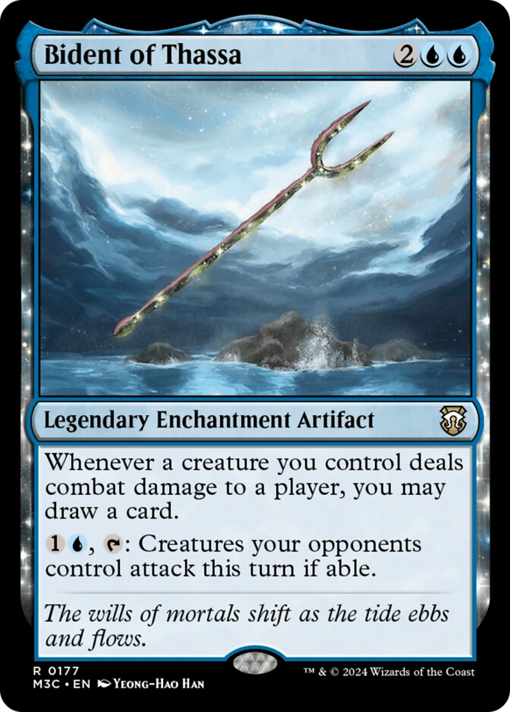 Bident of Thassa [Modern Horizons 3 Commander] | Good Games Morley