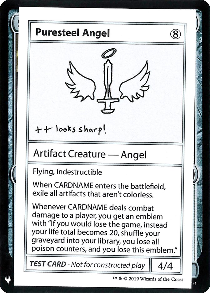 Puresteel Angel [Mystery Booster Playtest Cards] | Good Games Morley
