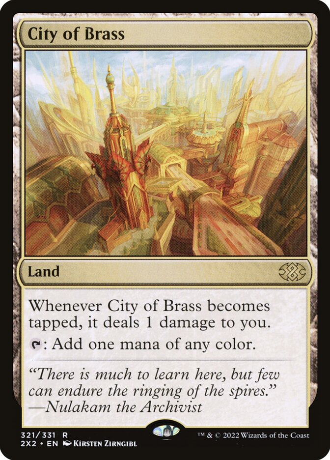 City of Brass 321/331 (Double Masters 2022)  | Good Games Morley