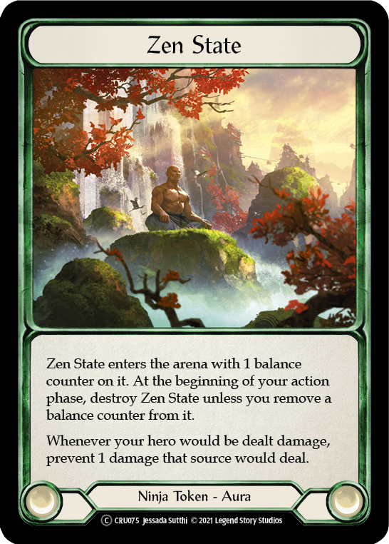 Zen State [U-CRU075] (Crucible of War Unlimited)  Unlimited Normal | Good Games Morley