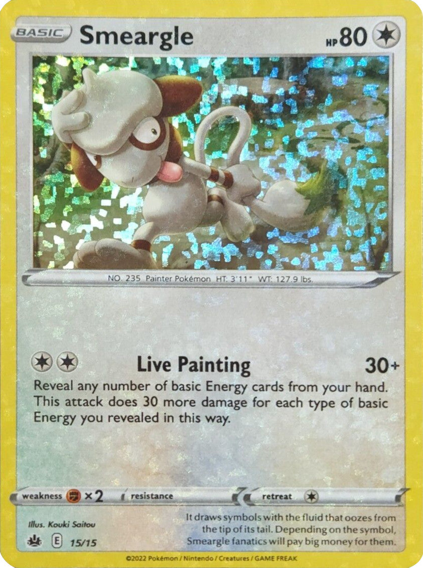 Smeargle (15/15) [McDonald's Promos: Match Battle] | Good Games Morley