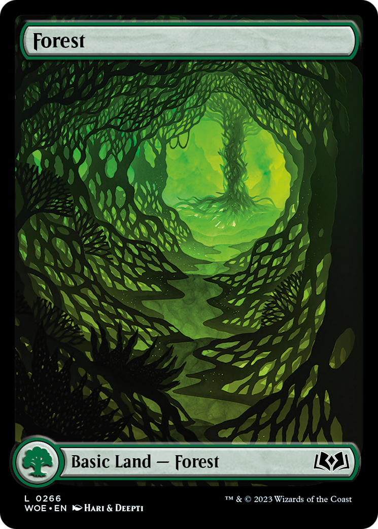 Forest (266) (Full-Art) [Wilds of Eldraine] | Good Games Morley