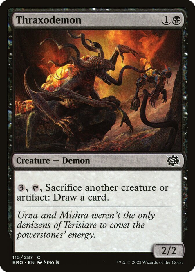Thraxodemon 115/287 (The Brothers' War)  | Good Games Morley