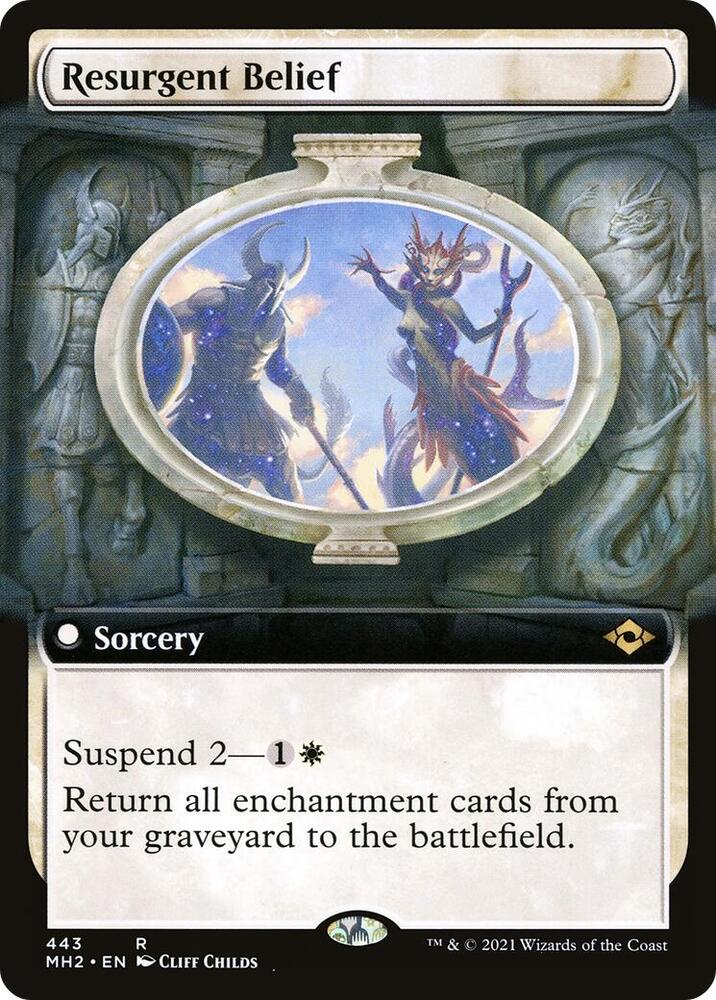 Resurgent Belief Extended Art 443 (Modern Horizons 2)  | Good Games Morley