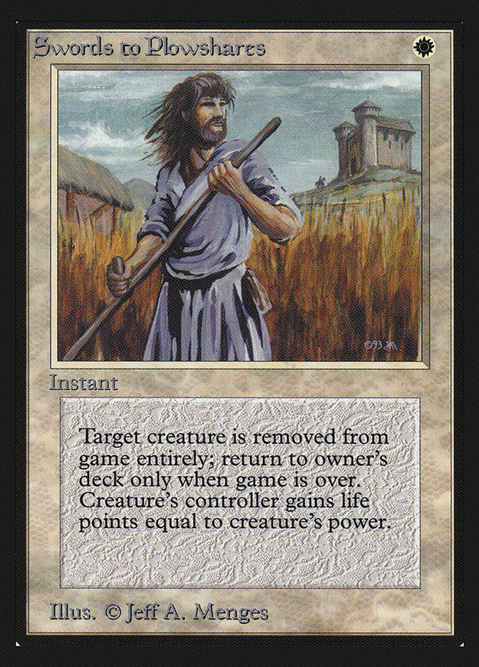 Swords to Plowshares [International Collectors' Edition] | Good Games Morley