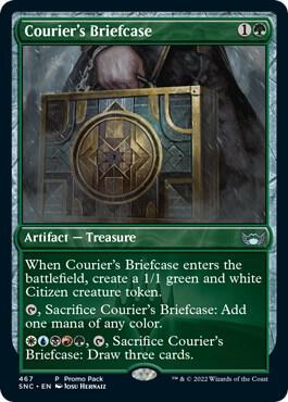 Couriers Briefcase 467 (Promo Pack: Streets of New Capenna)  - Foil | Good Games Morley