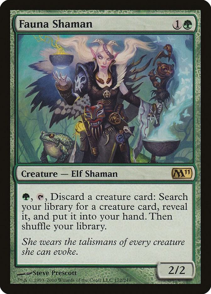 Fauna Shaman 172/249 (Magic 2011 (M11))  - Foil | Good Games Morley
