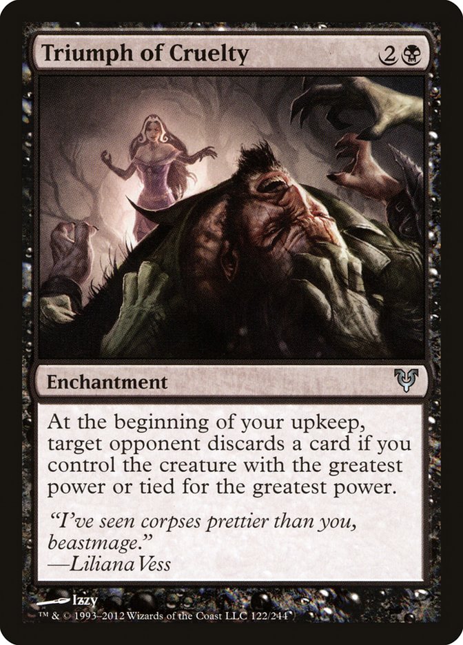 Triumph of Cruelty 122/244 (Avacyn Restored)  | Good Games Morley