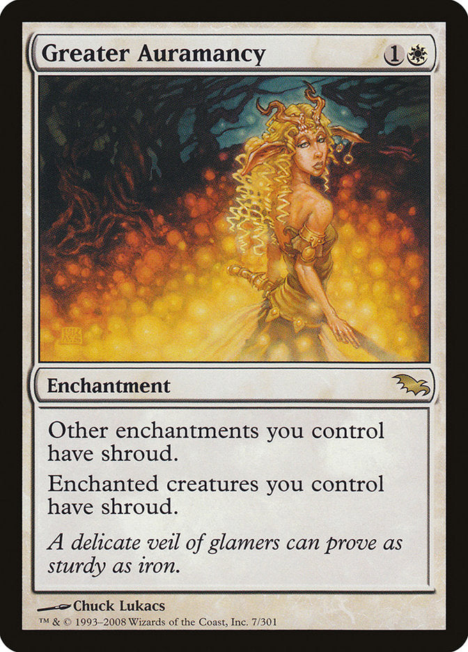 Greater Auramancy 7/301 (Shadowmoor)  | Good Games Morley