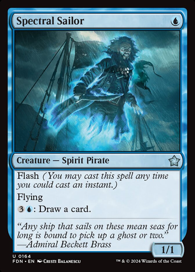 Spectral Sailor 0164 164 (Foundations)  | Good Games Morley