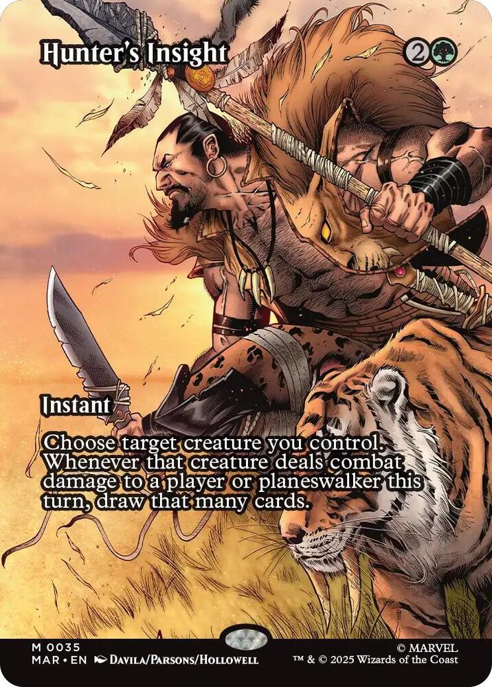 Hunter's Insight 35 (Marvel Universe Eternal-Legal)  - Borderless | Good Games Morley