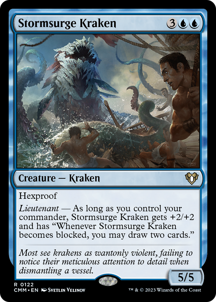 Stormsurge Kraken [Commander Masters] | Good Games Morley