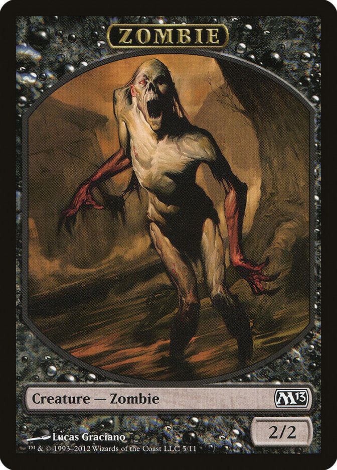 Zombie Token [Magic 2013 Tokens] | Good Games Morley