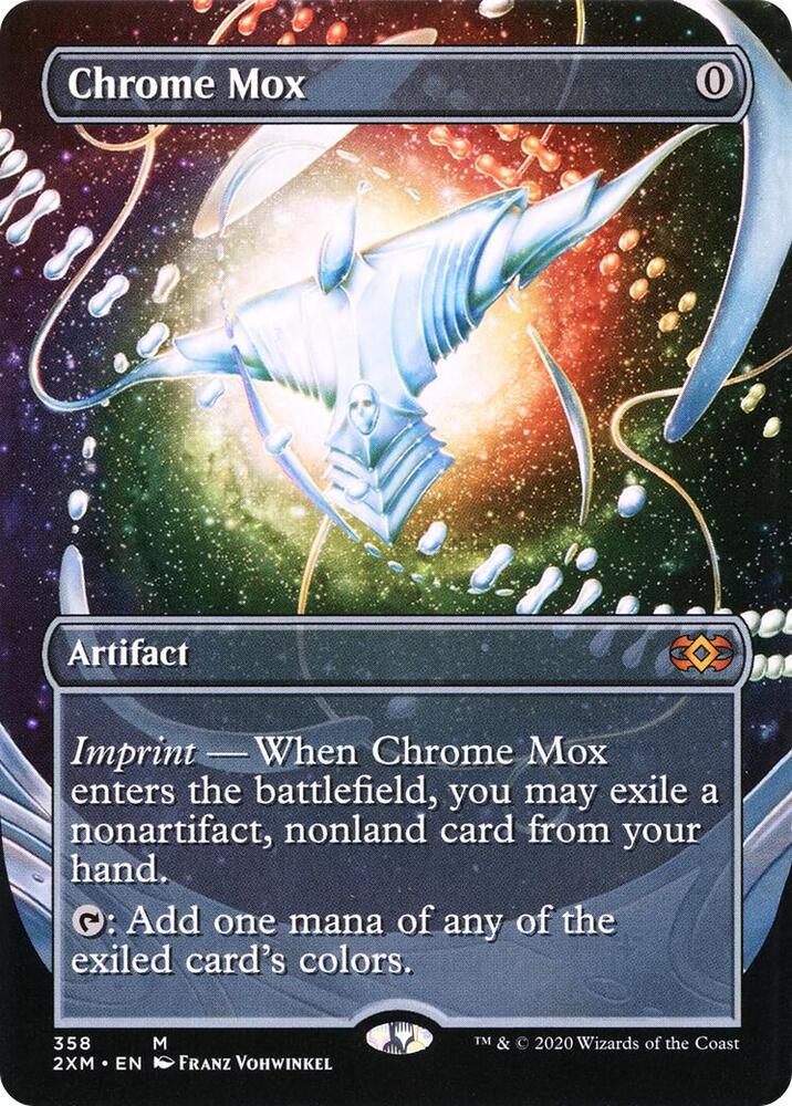 Chrome Mox 358 (Double Masters)  - Borderless Foil | Good Games Morley