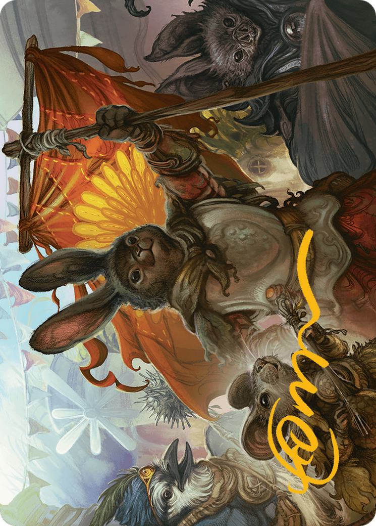 Valley Questcaller 2 Art Card (Gold-Stamped Signature) [Bloomburrow Art Series] | Good Games Morley
