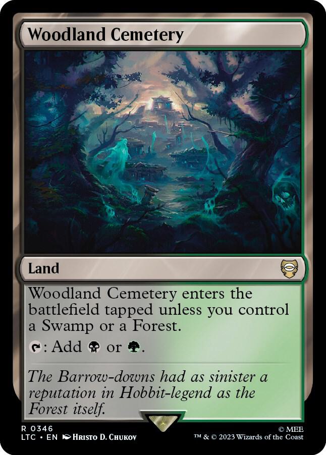 Woodland Cemetery 346 (Commander: The Lord of the Rings: Tales of Middle-earth)  | Good Games Morley