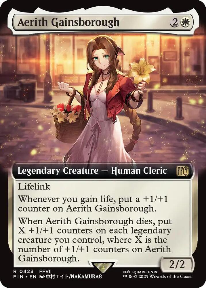 Aerith Gainsborough 423 (FINAL FANTASY)  - Extended Art | Good Games Morley