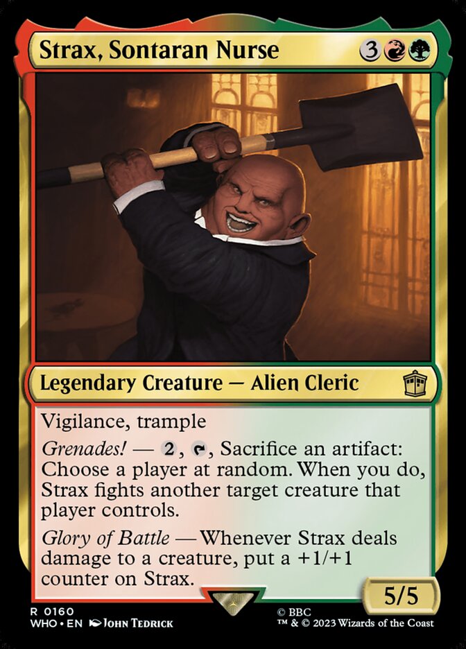 Strax, Sontaran Nurse 160/331 (Universes Beyond: Doctor Who)  | Good Games Morley
