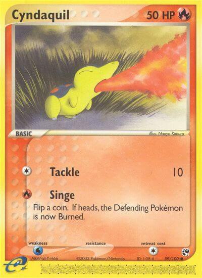 Cyndaquil 59/100 (EX Sandstorm)  | Good Games Morley