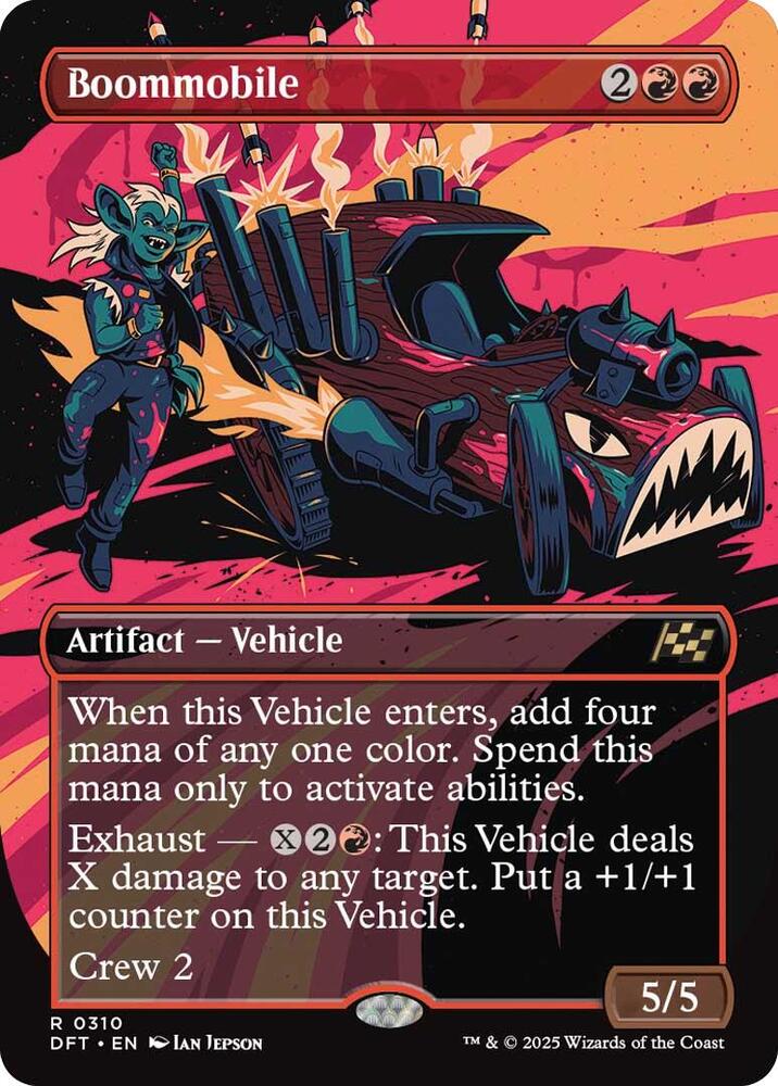 Boommobile 310/291 (Aetherdrift)  - Borderless Foil | Good Games Morley