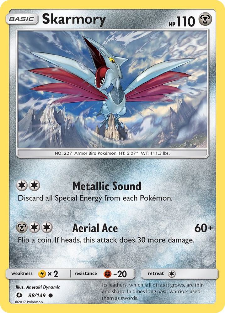 Skarmory 88/149 (SM Base Set)  | Good Games Morley
