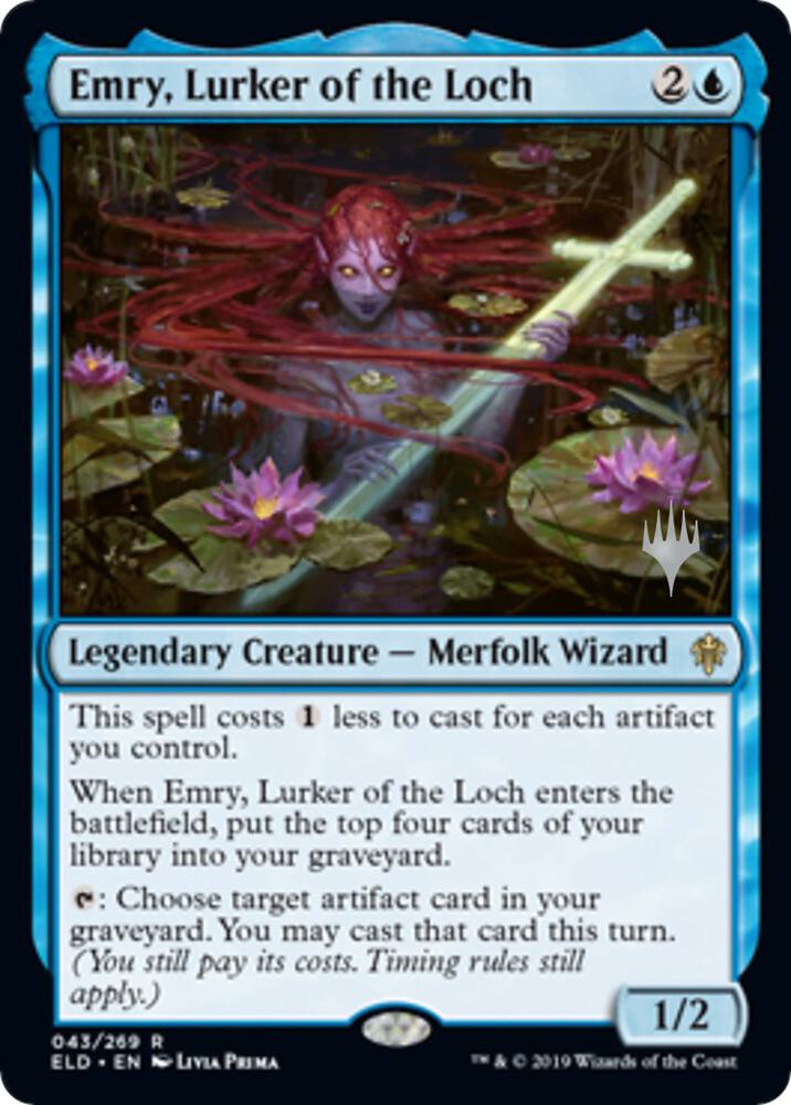 Emry Lurker of the Loch 43p/152 (Promo Pack: Throne of Eldraine)  | Good Games Morley