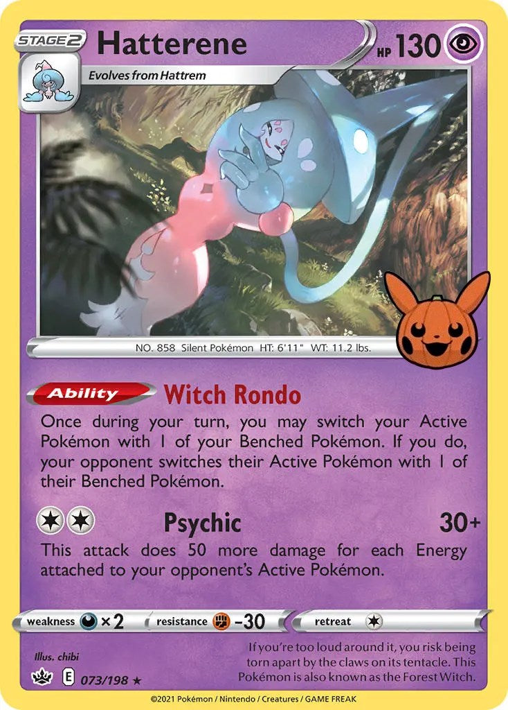 Hatterene (073/198) [Trick or Trade] | Good Games Morley