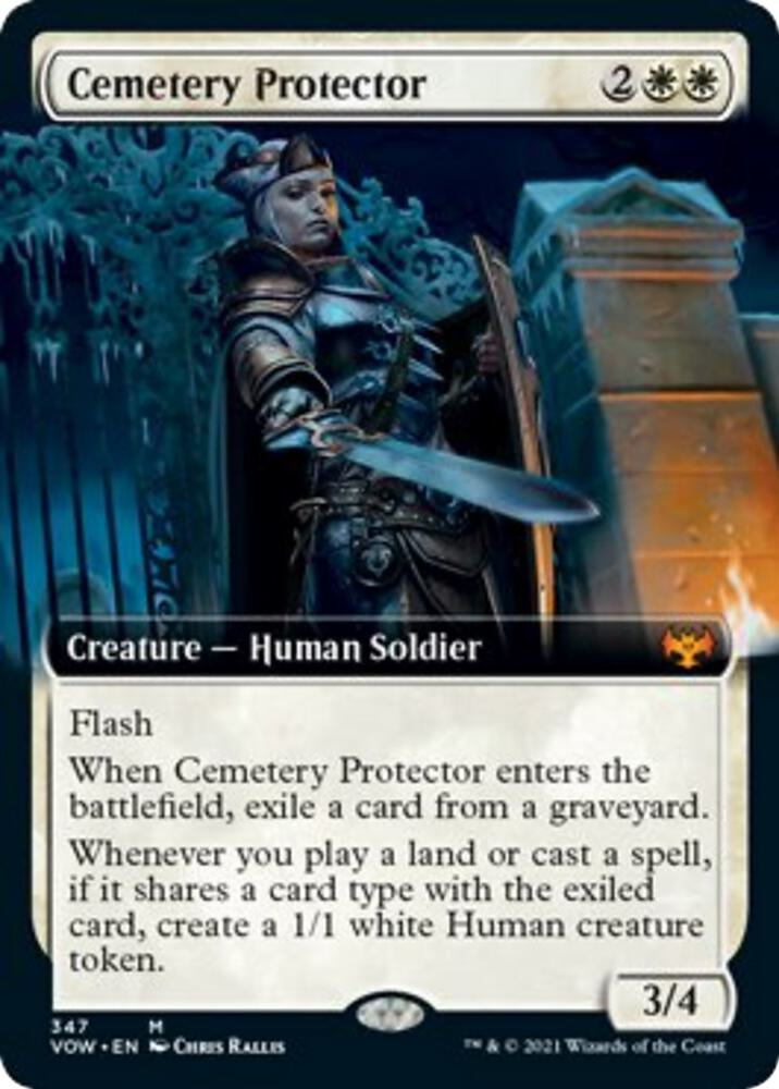 Cemetery Protector Extended Art 347/277 (Innistrad: Crimson Vow)  - Foil | Good Games Morley
