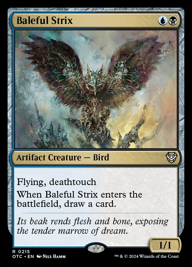Baleful Strix 215/342 (Commander: Outlaws of Thunder Junction)  | Good Games Morley