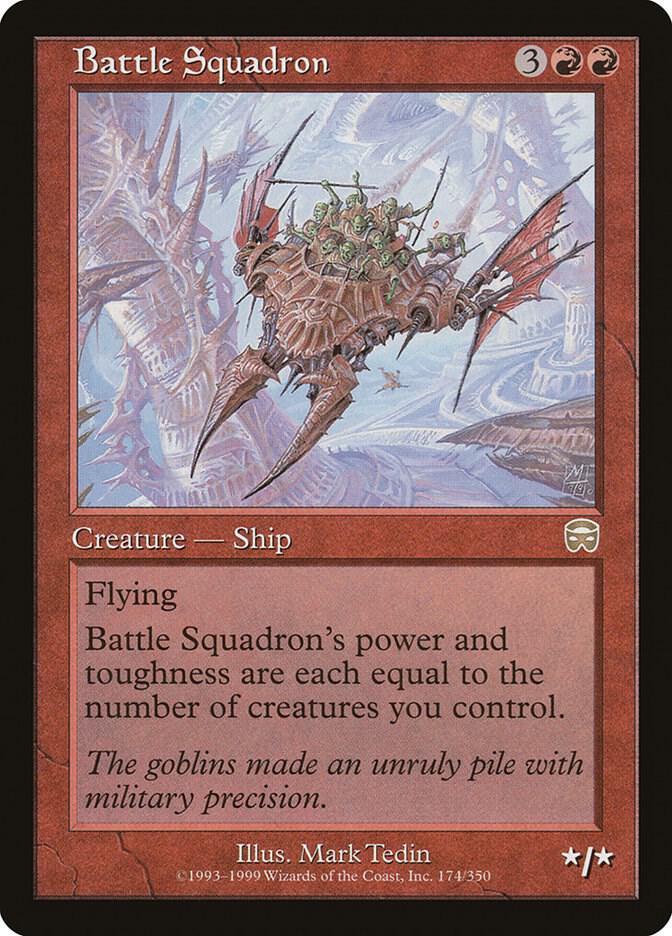 Battle Squadron 174/350 (Mercadian Masques)  - Foil | Good Games Morley