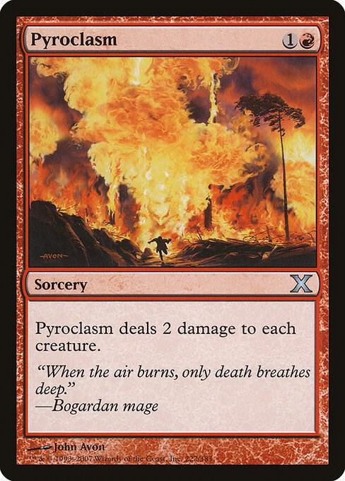 Pyroclasm 222/383 (10th Edition)  | Good Games Morley