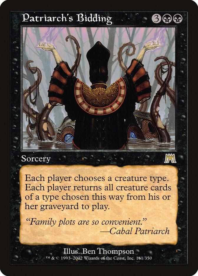 Patriarch's Bidding 161/350 (Onslaught)  | Good Games Morley