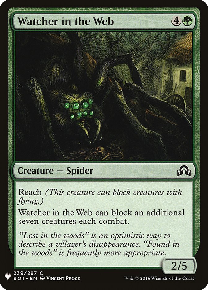 Watcher in the Web [Mystery Booster] | Good Games Morley